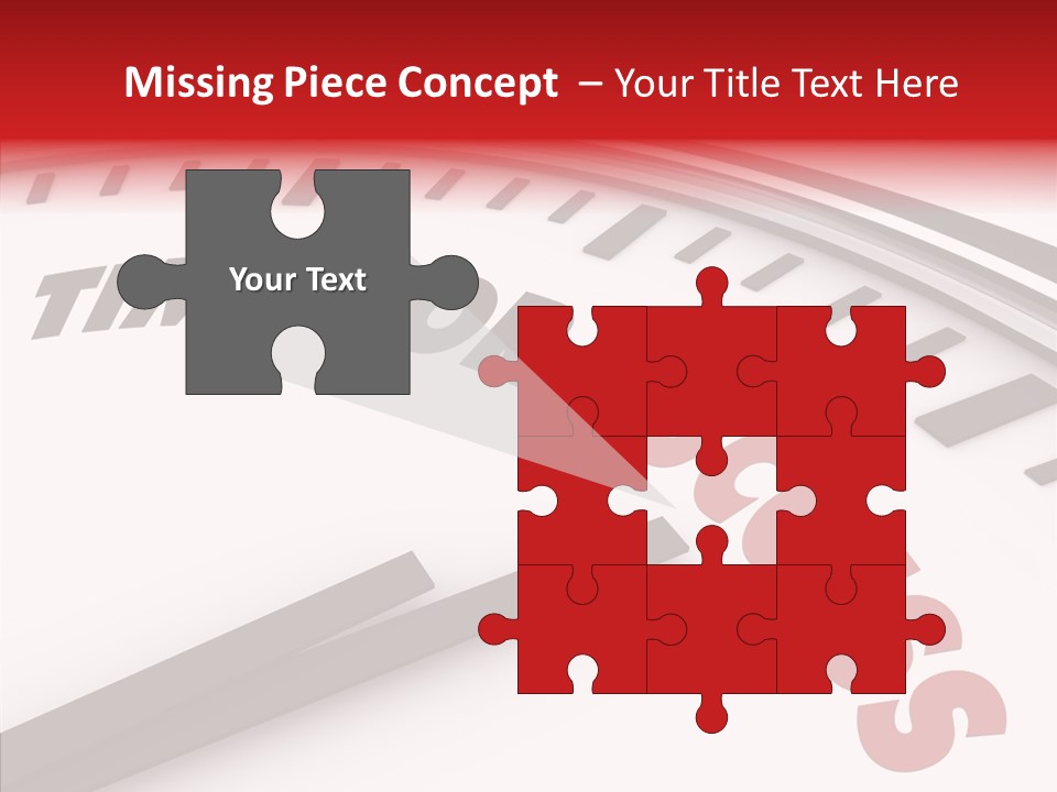 Objective Successful Text PowerPoint Template