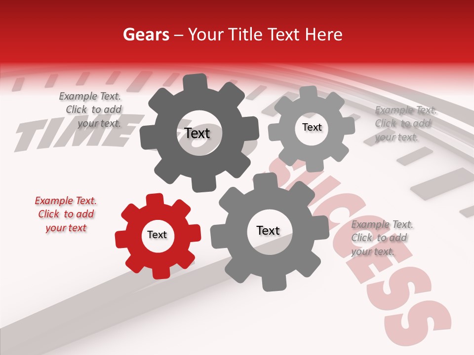 Objective Successful Text PowerPoint Template
