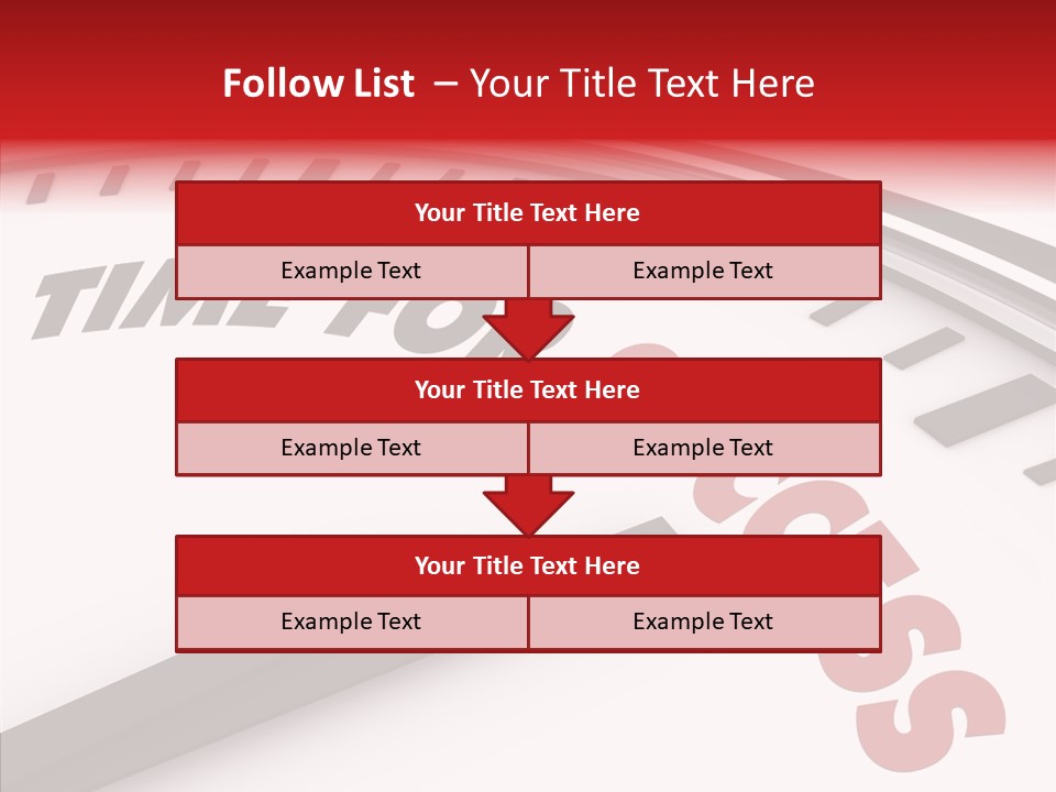 Objective Successful Text PowerPoint Template