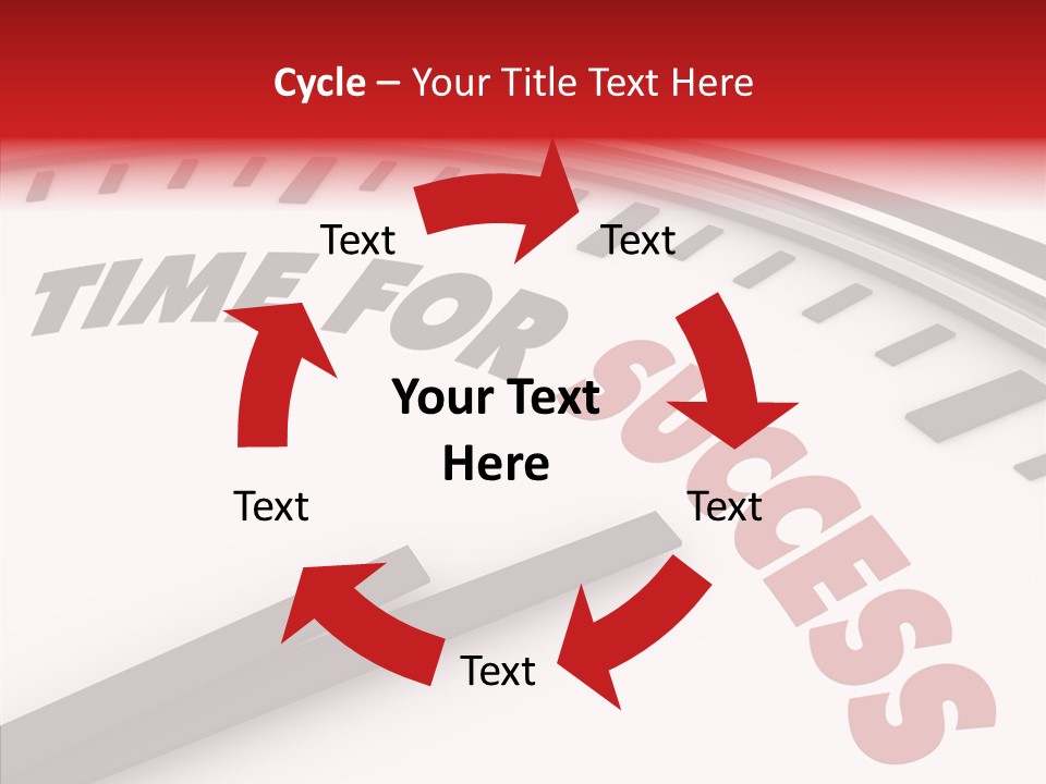 Objective Successful Text PowerPoint Template