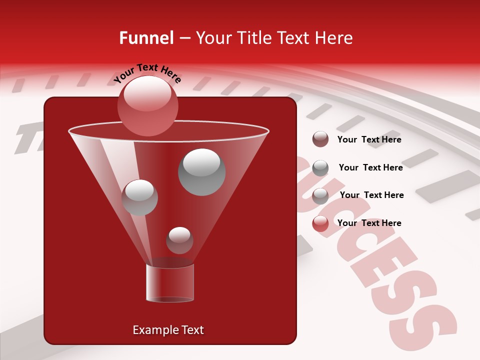 Objective Successful Text PowerPoint Template
