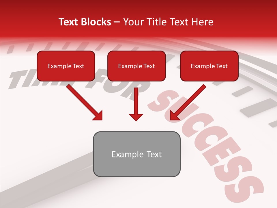 Objective Successful Text PowerPoint Template