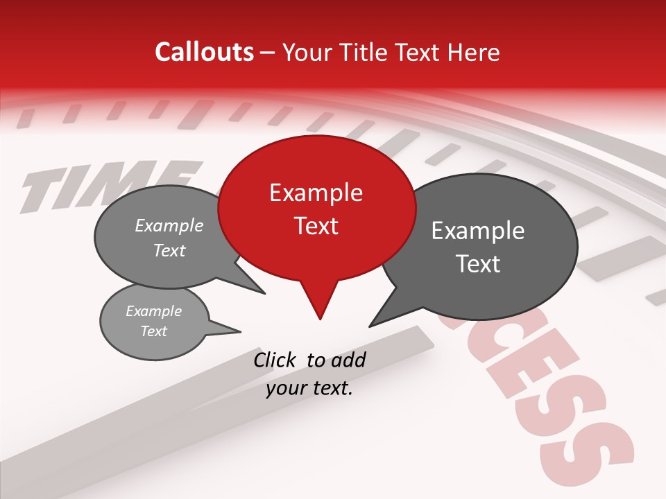 Objective Successful Text PowerPoint Template