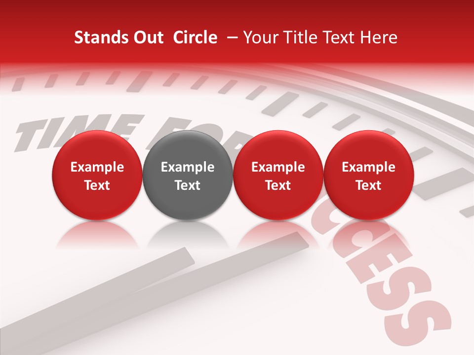 Objective Successful Text PowerPoint Template