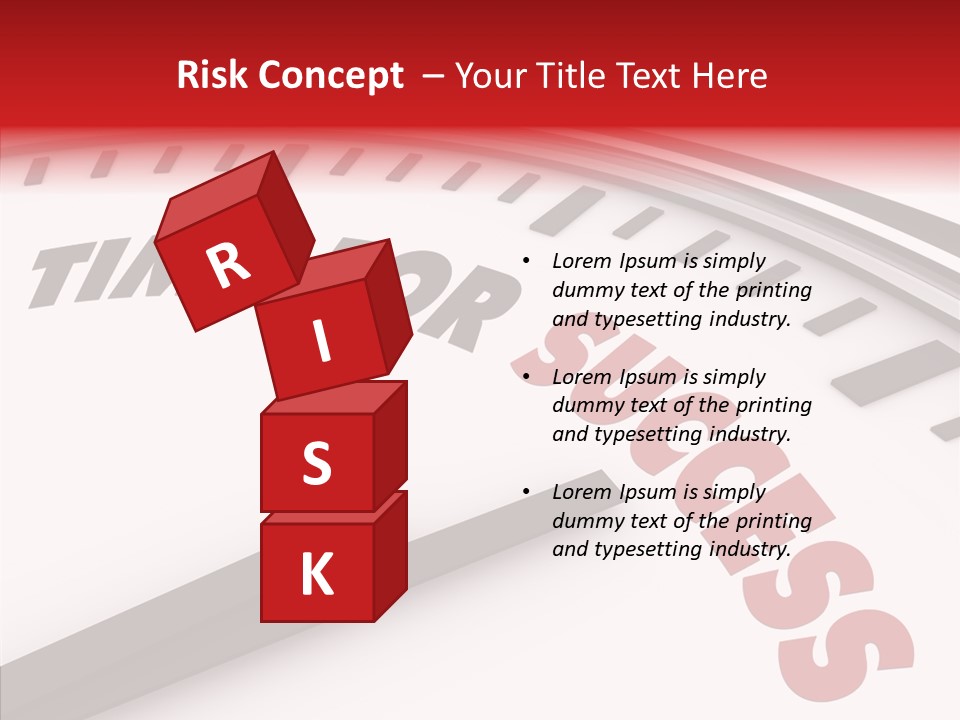 Objective Successful Text PowerPoint Template