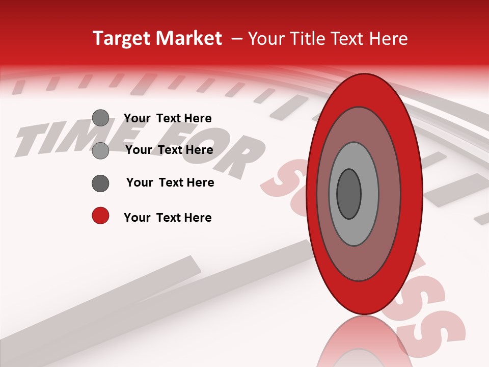 Objective Successful Text PowerPoint Template