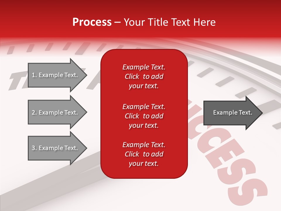 Objective Successful Text PowerPoint Template