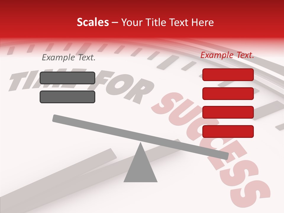 Objective Successful Text PowerPoint Template