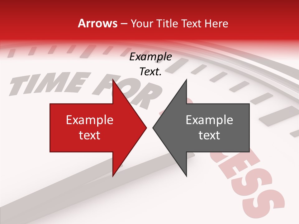 Objective Successful Text PowerPoint Template
