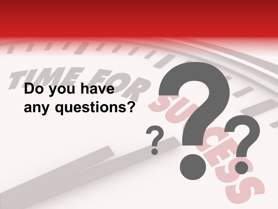 Objective Successful Text PowerPoint Template