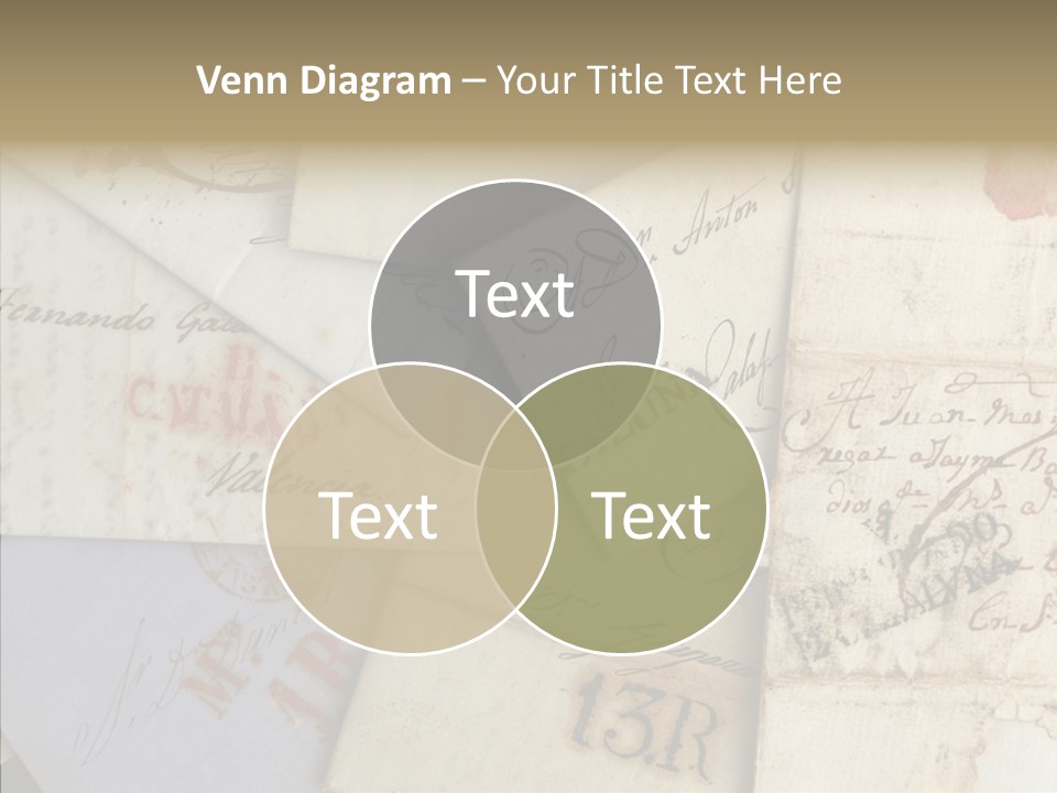 Handwriting Revival Document PowerPoint Template