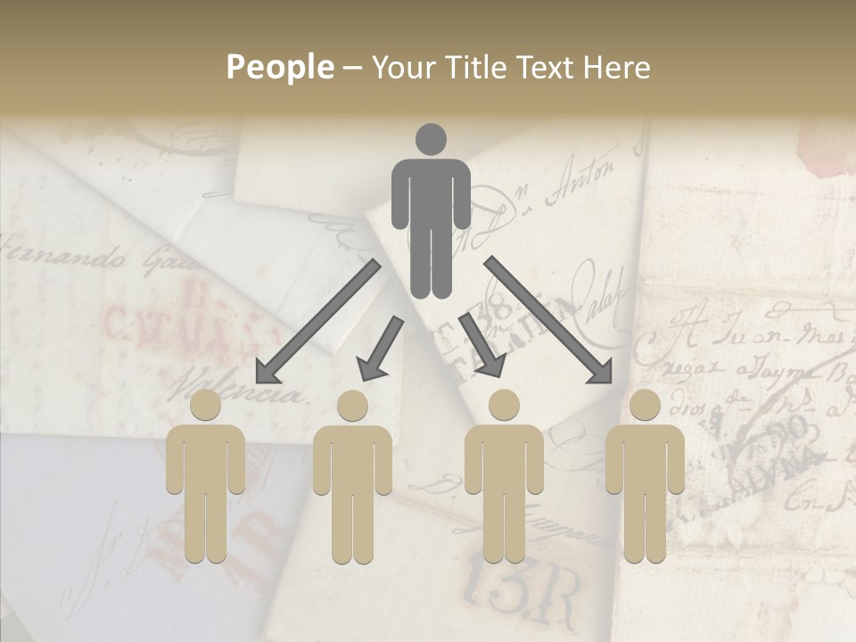 Handwriting Revival Document PowerPoint Template