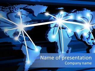 Knot Intranet Earth PowerPoint Template