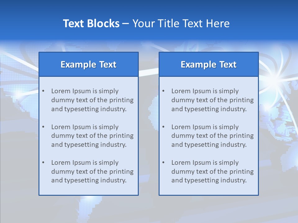 Knot Intranet Earth PowerPoint Template