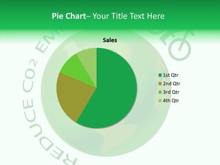 Climate Pushbike Drawing PowerPoint Template