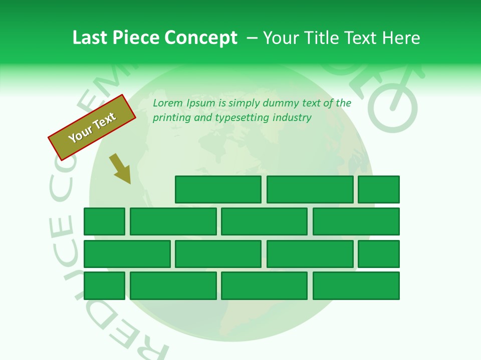 Climate Pushbike Drawing PowerPoint Template