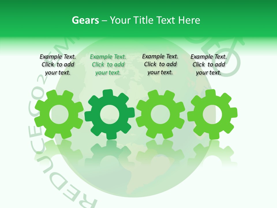 Climate Pushbike Drawing PowerPoint Template