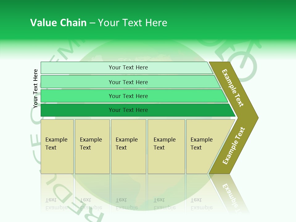 Climate Pushbike Drawing PowerPoint Template