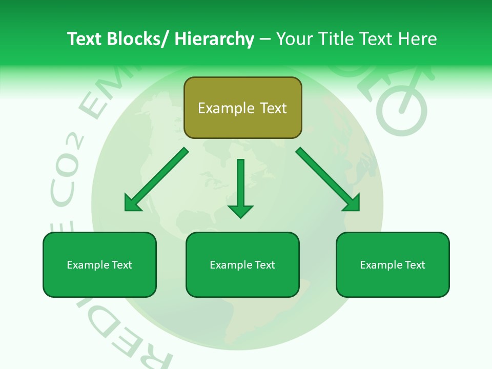 Climate Pushbike Drawing PowerPoint Template