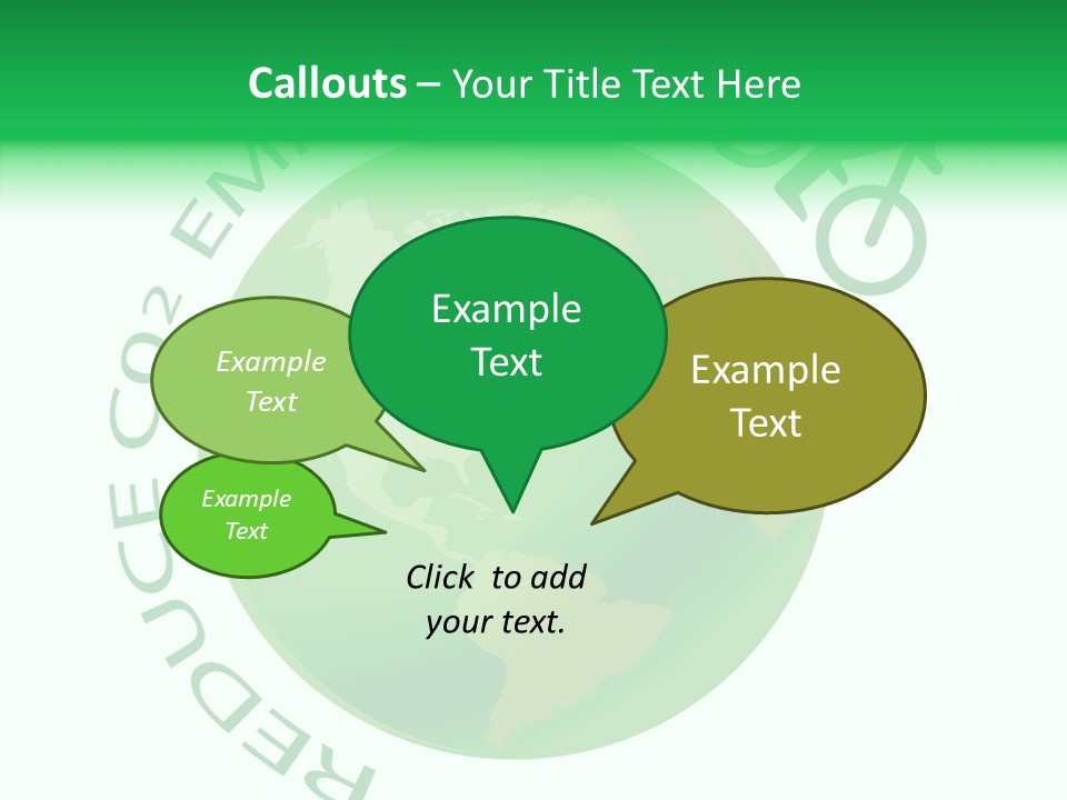 Climate Pushbike Drawing PowerPoint Template