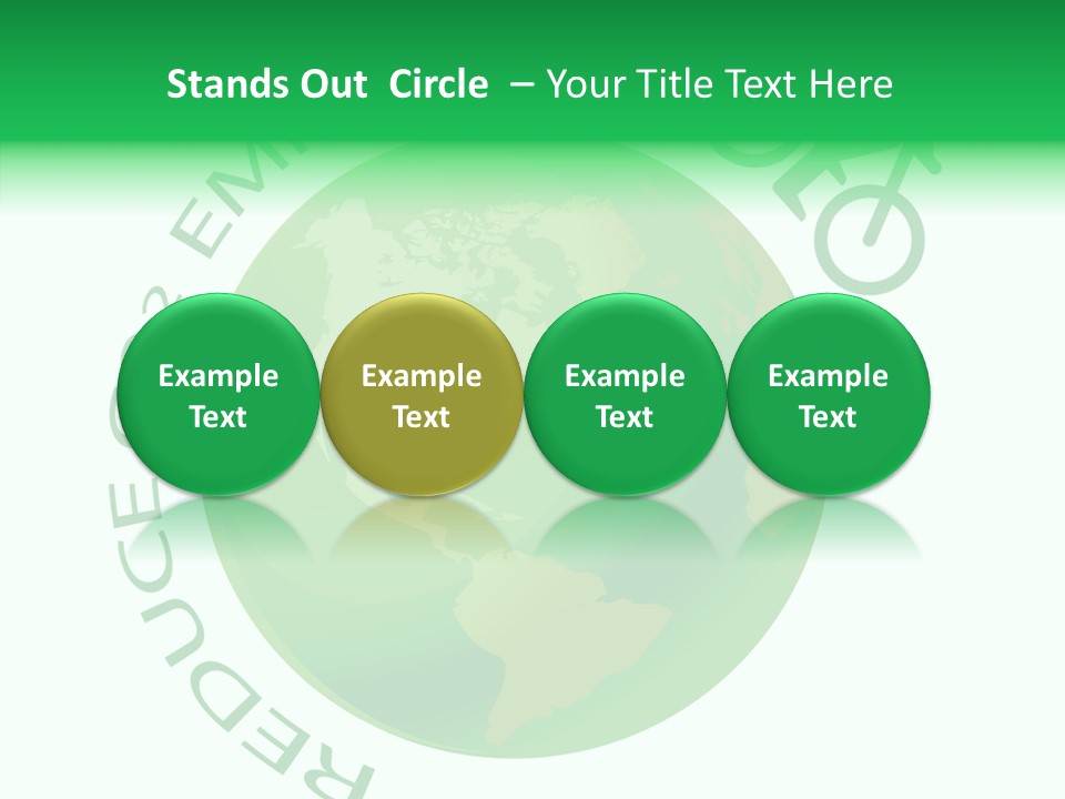 Climate Pushbike Drawing PowerPoint Template