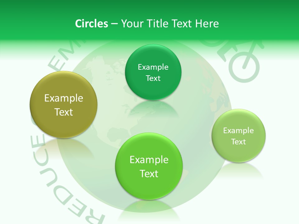 Climate Pushbike Drawing PowerPoint Template
