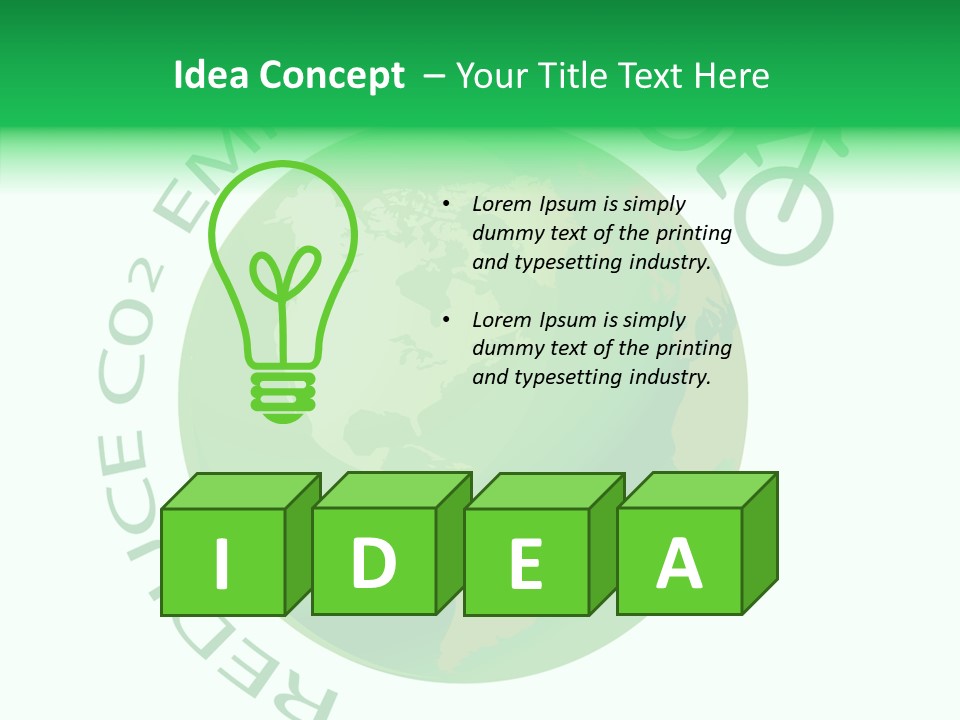 Climate Pushbike Drawing PowerPoint Template