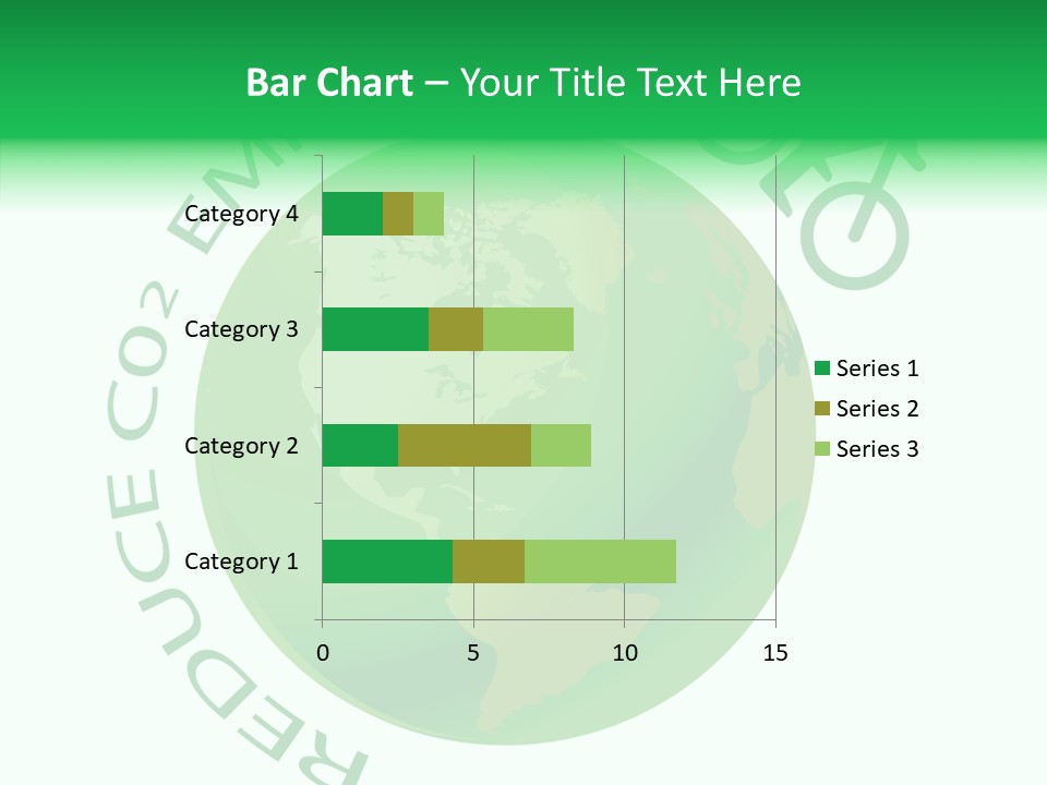 Climate Pushbike Drawing PowerPoint Template