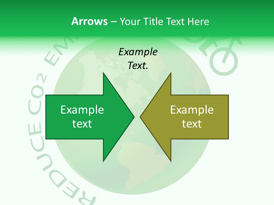 Climate Pushbike Drawing PowerPoint Template