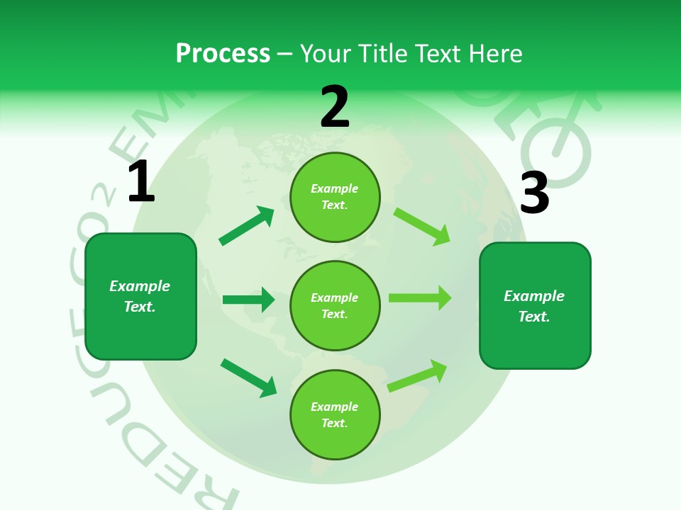 Climate Pushbike Drawing PowerPoint Template