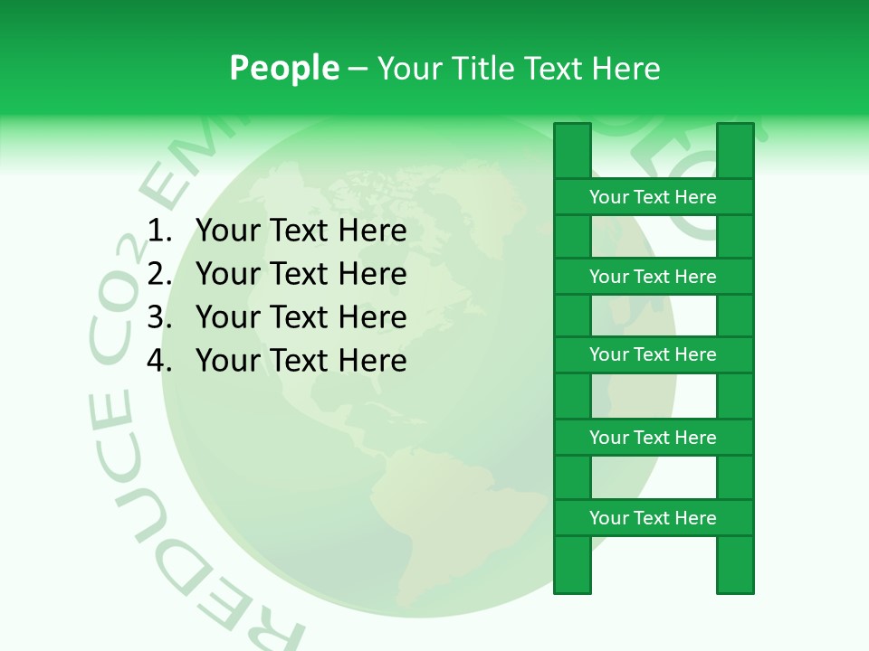 Climate Pushbike Drawing PowerPoint Template