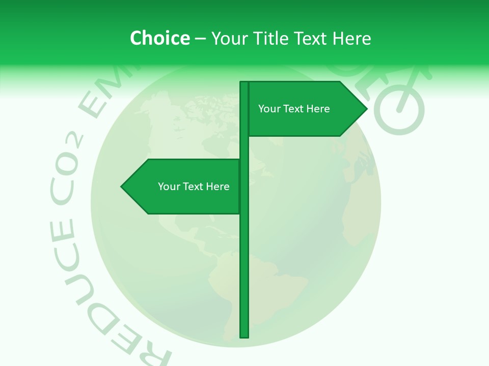 Climate Pushbike Drawing PowerPoint Template