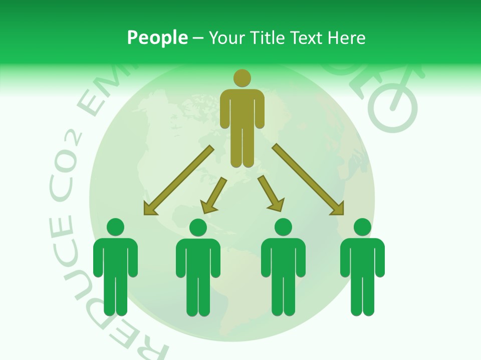 Climate Pushbike Drawing PowerPoint Template
