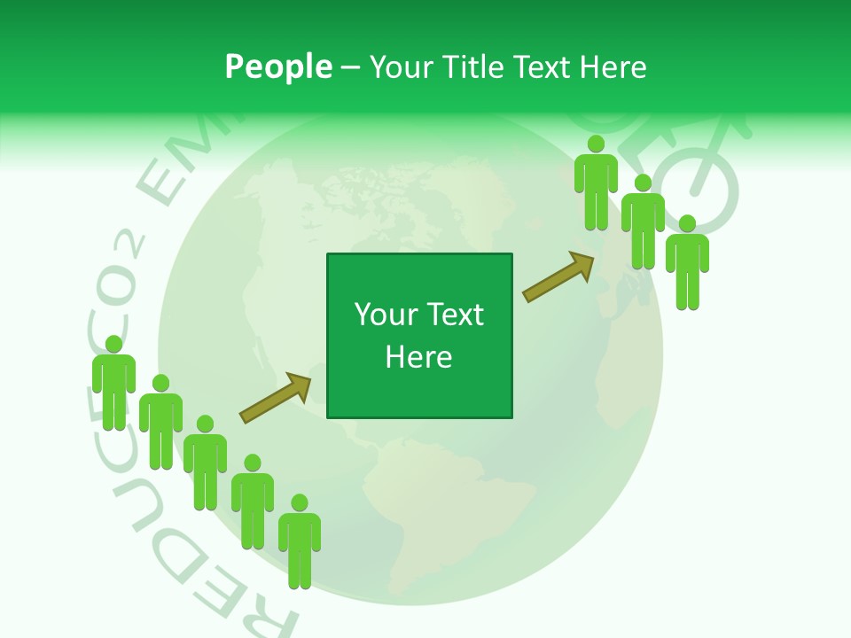 Climate Pushbike Drawing PowerPoint Template