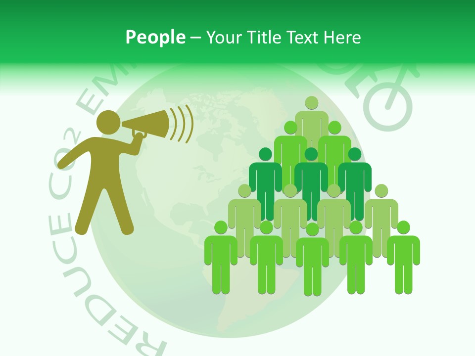 Climate Pushbike Drawing PowerPoint Template