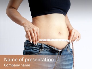 Lifestyle Gluttonous Anorexia PowerPoint Template