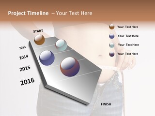 Lifestyle Gluttonous Anorexia PowerPoint Template