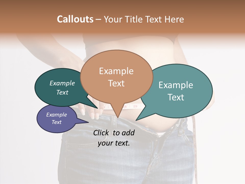 Lifestyle Gluttonous Anorexia PowerPoint Template