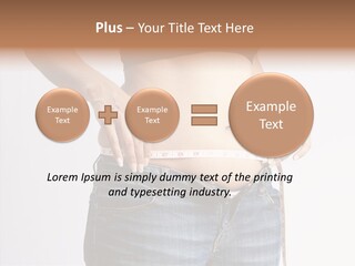 Lifestyle Gluttonous Anorexia PowerPoint Template