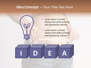 Lifestyle Gluttonous Anorexia PowerPoint Template