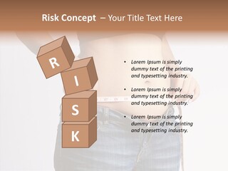 Lifestyle Gluttonous Anorexia PowerPoint Template