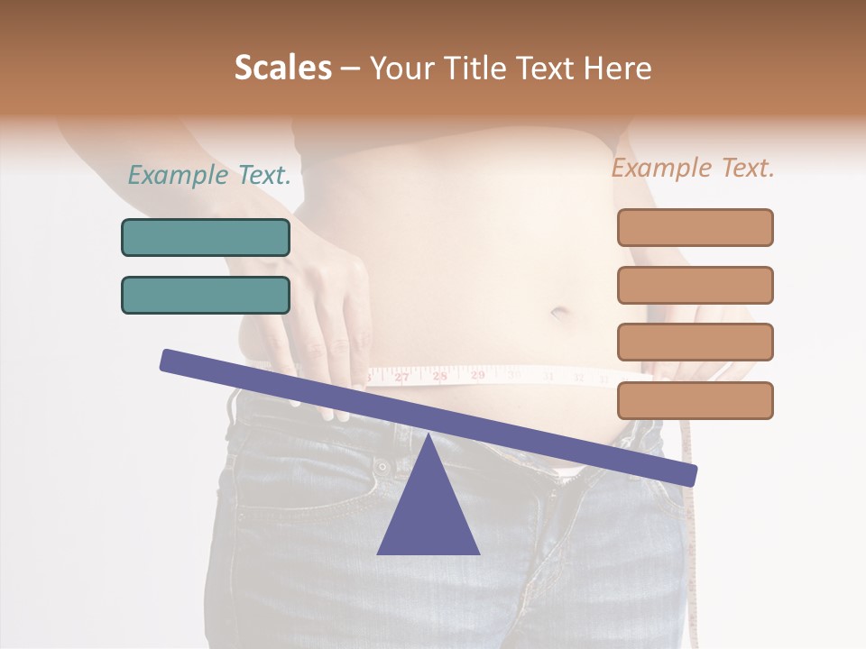 Lifestyle Gluttonous Anorexia PowerPoint Template