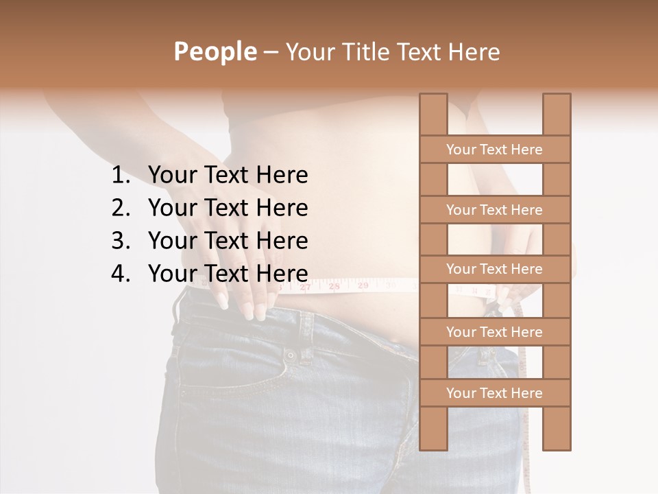 Lifestyle Gluttonous Anorexia PowerPoint Template