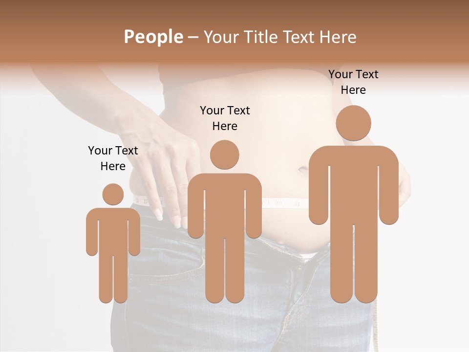 Lifestyle Gluttonous Anorexia PowerPoint Template