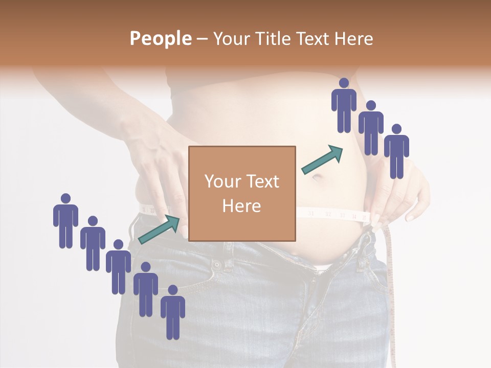 Lifestyle Gluttonous Anorexia PowerPoint Template