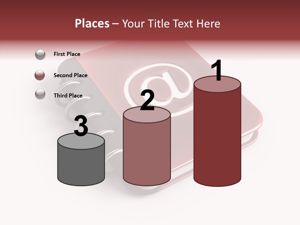 Visual White Note PowerPoint Template