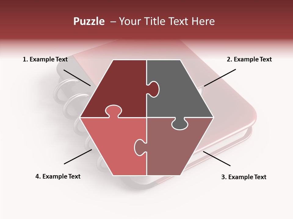 Visual White Note PowerPoint Template