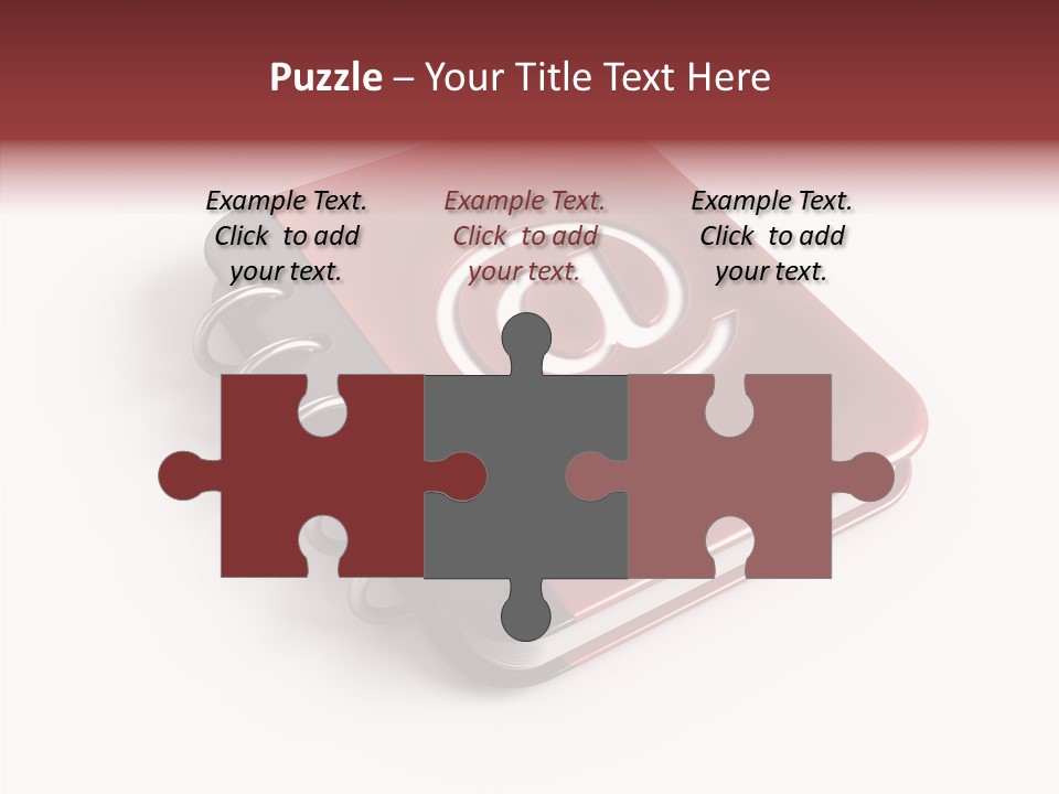 Visual White Note PowerPoint Template