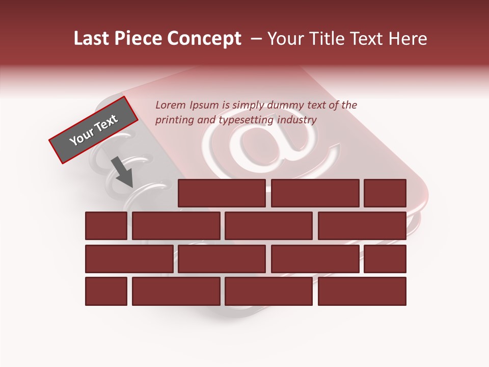 Visual White Note PowerPoint Template