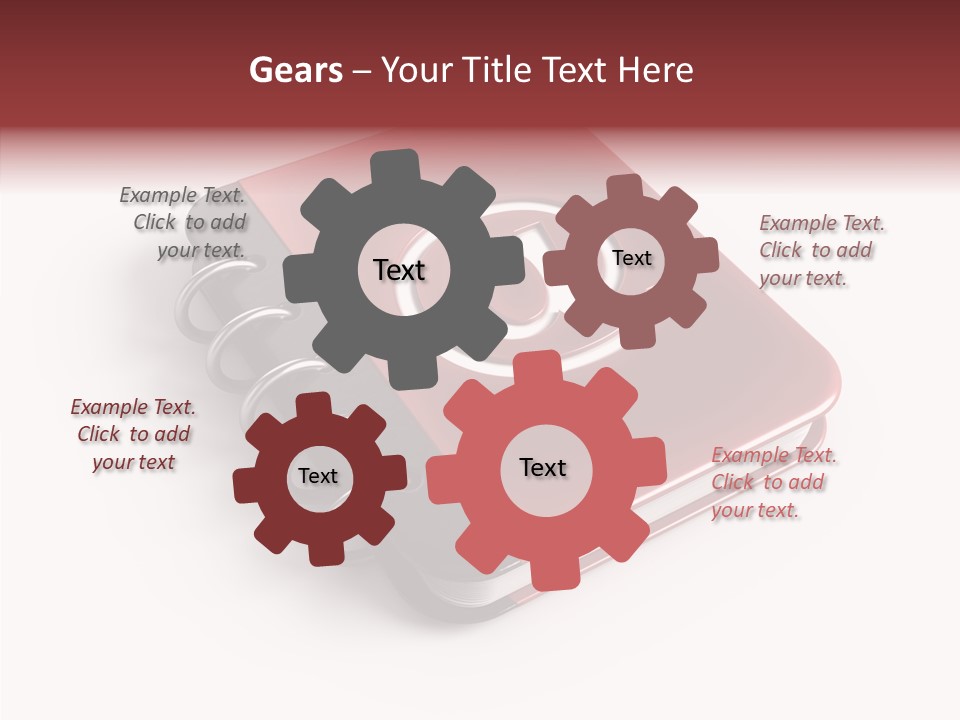 Visual White Note PowerPoint Template